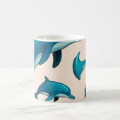 Dolphin Personalisiert Coffee Tasse* Kaffeetasse (Mittel)