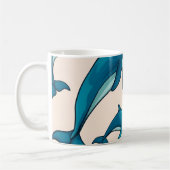 Dolphin Personalisiert Coffee Tasse* Kaffeetasse (Links)