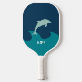 Dolphin Pickleball Paddle von Deb Jeffrey (Vorderseite)