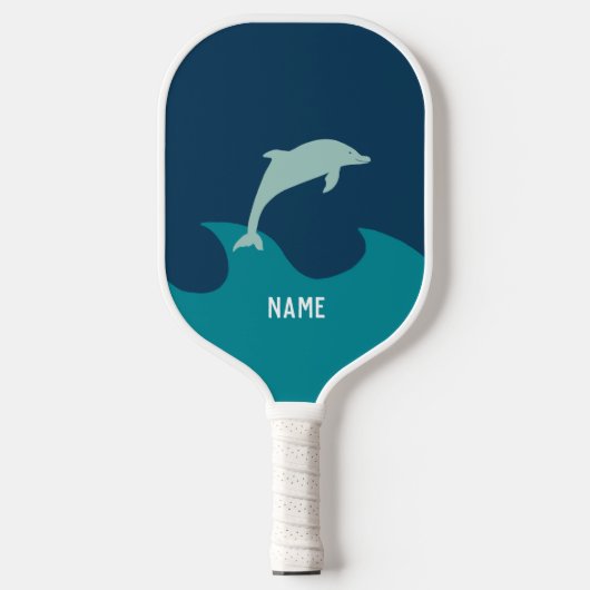 Dolphin Pickleball Paddle von Deb Jeffrey (Vorderseite)
