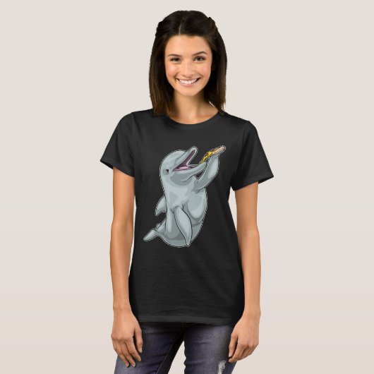 Dolphin Pizza T-Shirt (Vorne ganz)