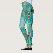 Dolphin Play Aborigine-Leggings Leggings (Links)