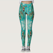 Dolphin Play Aborigine-Leggings Leggings (Vorderseite)