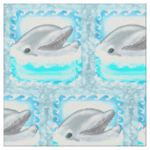 Dolphin Play Stoff (Nahaufnahme)