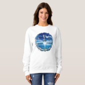 Dolphin Pod Cast Party Sweatshirt (Vorne ganz)