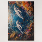 Dolphin Pod Coral Reef Puzzle (Vertikal)