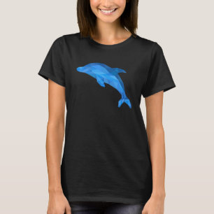 Dolphin Polygon Poly Ar Women T-Shirt