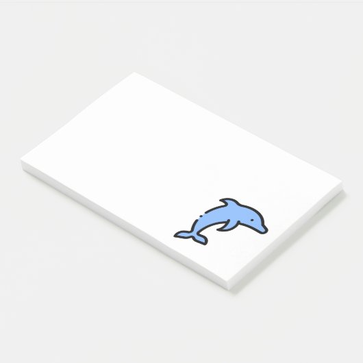 Dolphin Post-it Klebezettel (angewinkelt)