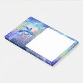 Dolphin Post it Notes Delphine Couple Sticky Notes Post-it Klebezettel (angewinkelt)