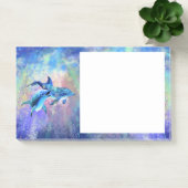 Dolphin Post it Notes Delphine Couple Sticky Notes Post-it Klebezettel (Büro)
