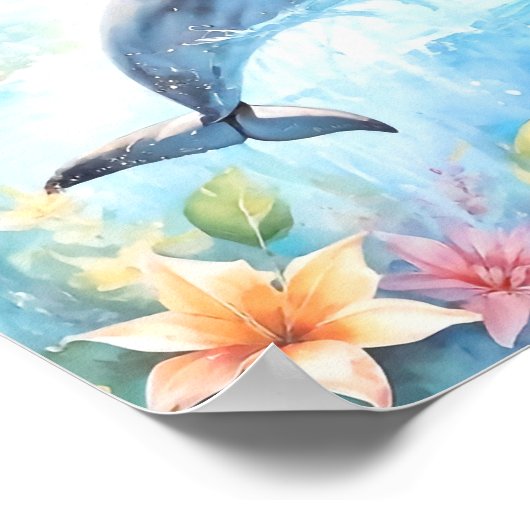 Dolphin Poster (Ecke)