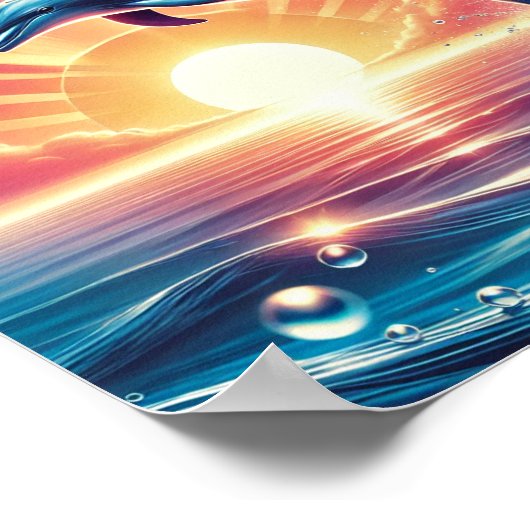 Dolphin Poster (Ecke)