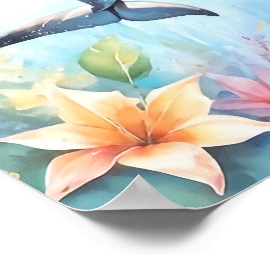 Dolphin Poster (Ecke)