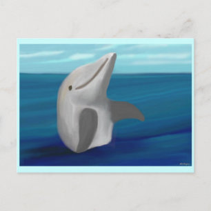 Dolphin Postkarte