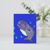 Dolphin Postkarte (Stehend Vorderseite)