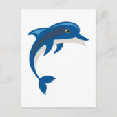 Dolphin Postkarte (Vorderseite)