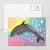 DOLPHIN POSTKARTE (Vorne/Hinten)