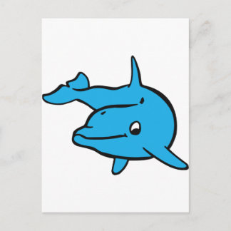 Dolphin Postkarte