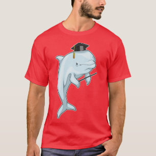 Dolphin Professor Cylinder T-Shirt