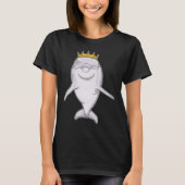 Dolphin Queen Crown T-Shirt (Vorderseite)