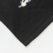 Dolphin Reindeer Hat Weihnachtsbaum Funny Xm Fleecedecke (Ecke)