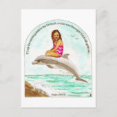 Dolphin Ride Inspiration Postkarte (Vorderseite)