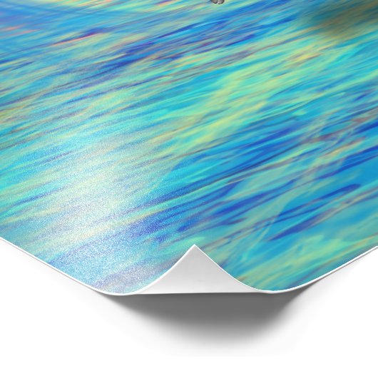 Dolphin Rising Fotodruck (Ecke)