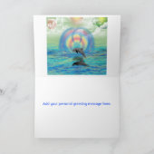 Dolphin Rising Karte (Innenseite)