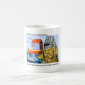 Dolphin Safe Tuba Funny - Geschenke T-Shirts & Sam Kaffeetasse (Mittel)