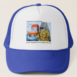 Dolphin Safe Tuba Funny Gifts Tees & Collectibles Truckerkappe