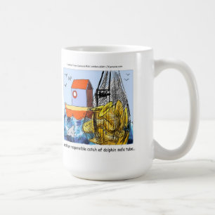 Dolphin-Safe Tuba Funny Kaffeetasse