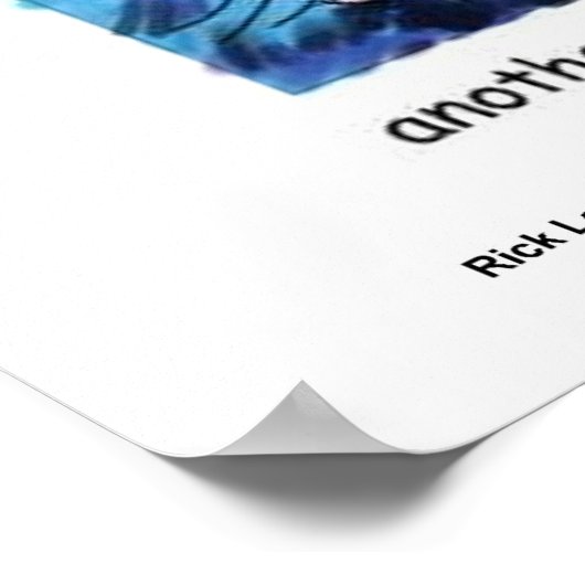 Dolphin-Safe Tuba Funny Posters Poster (Ecke)