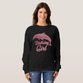 Dolphin Save the Ocean Nature Beach Art Sweatshirt (Vorne ganz)