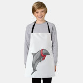 Dolphin Scarf Schürze (Getragen)