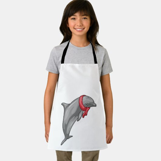 Dolphin Scarf Schürze (Insitu)