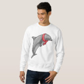 Dolphin Scarf Sweatshirt (Vorne ganz)
