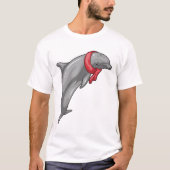 Dolphin Scarf T-Shirt (Vorderseite)