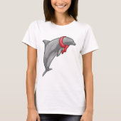 Dolphin Scarf T-Shirt (Vorderseite)