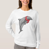 Dolphin Scarf T-Shirt (Vorderseite)