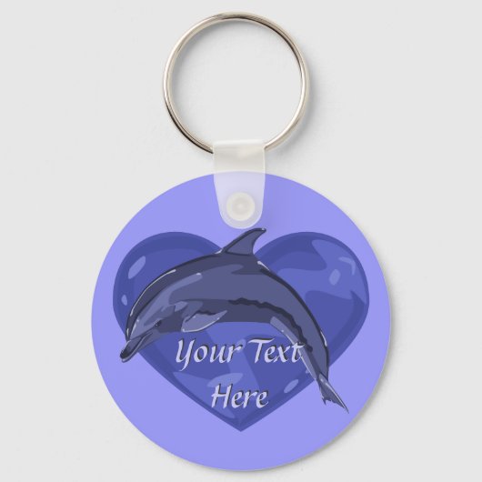 Dolphin-Schlüsselanhänger Schlüsselanhänger (Vorderseite)