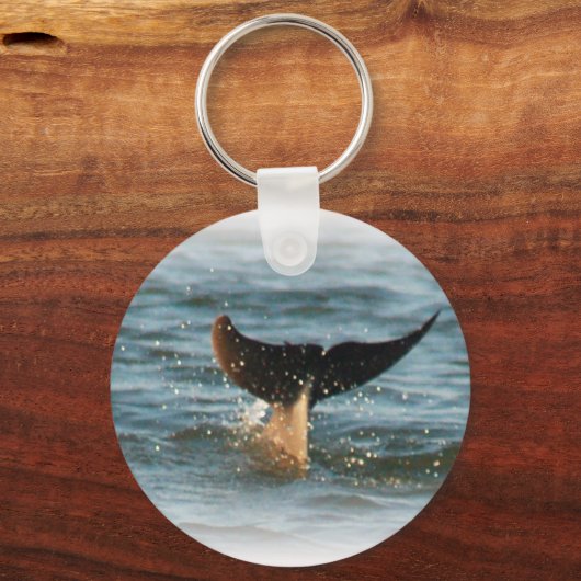 Dolphin-Schwanz Schlüsselanhänger (Vorderseite)