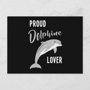 Dolphin Sea Ocean Dolphins Animal Water Funny Gift Postkarte