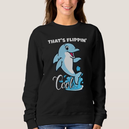 Dolphin Sea Sweatshirt (Vorderseite)