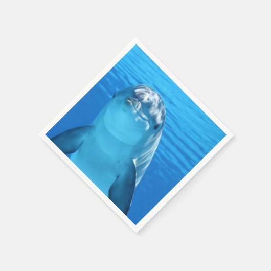 Dolphin Serviette (Ecke)