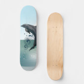 Dolphin Skateboard (Vorderseite)