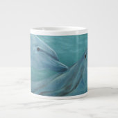 Dolphin Smiles Jumbo-Tasse (Vorderseite)