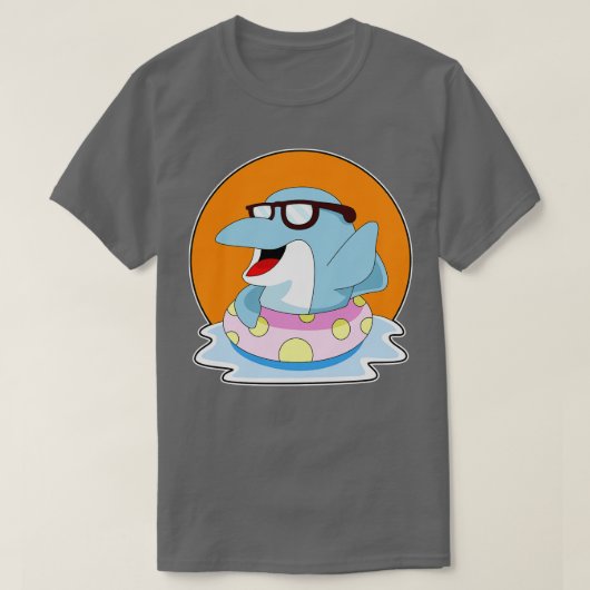 Dolphin-Sonnenbrille T-Shirt (Design vorne)