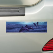 Dolphin Spaß und Spiel Autoaufkleber (Auf Auto)