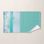 Dolphin Splash Artistic Badhandtuch Set (Handtuch)