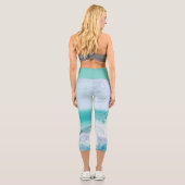 Dolphin Splash Capri Leggings (Rückseite)
